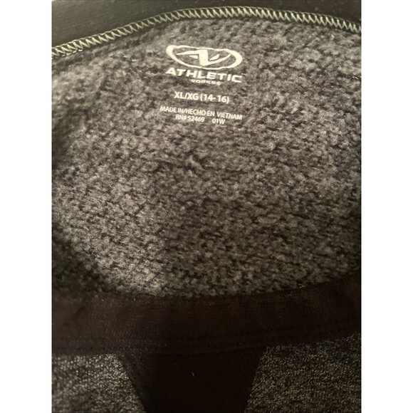 Athletic Works Boys Sweatshirt Heather Black Size XL (14-16) - Picture 2 of 12